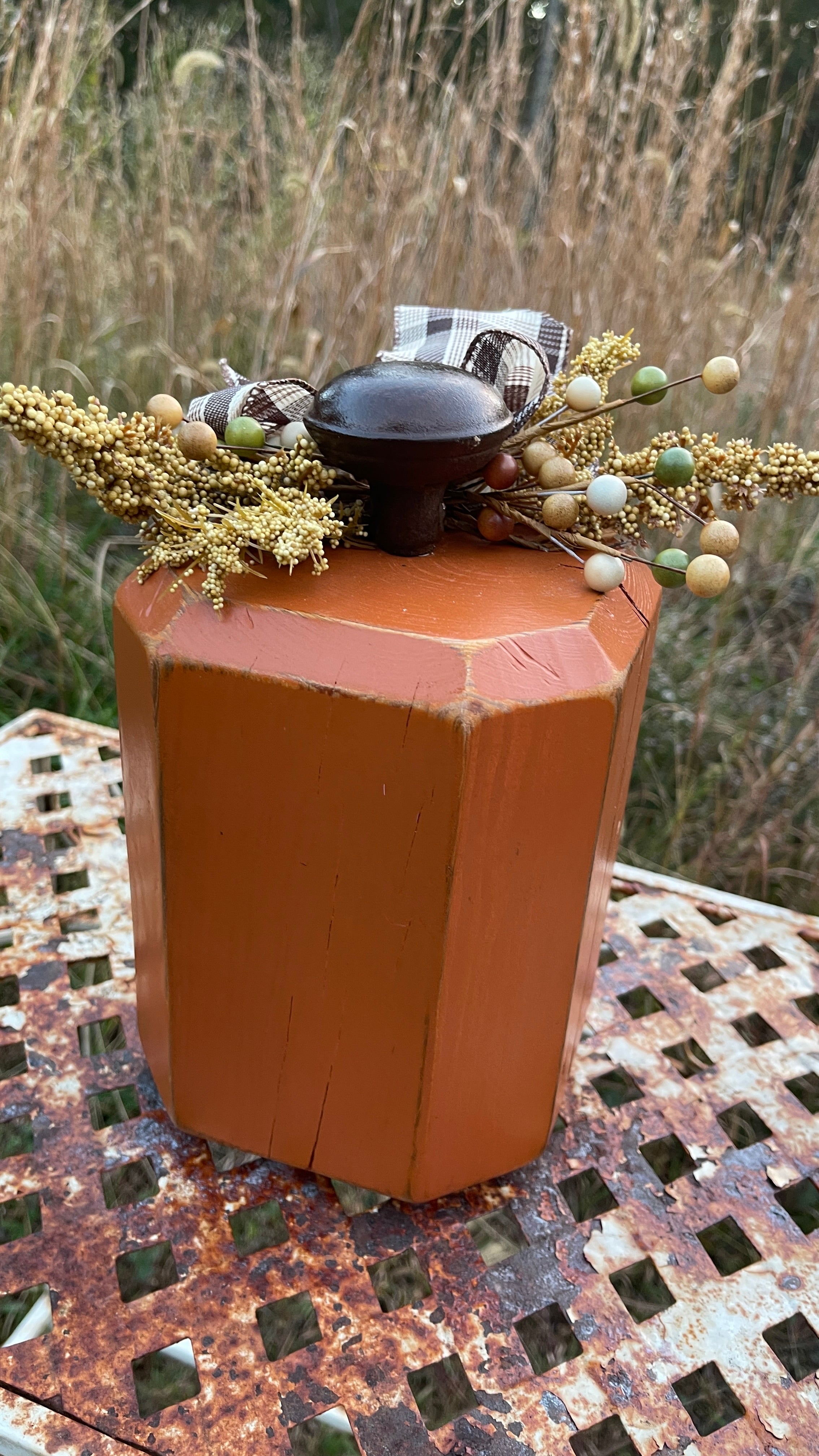 Wood Pumpkins