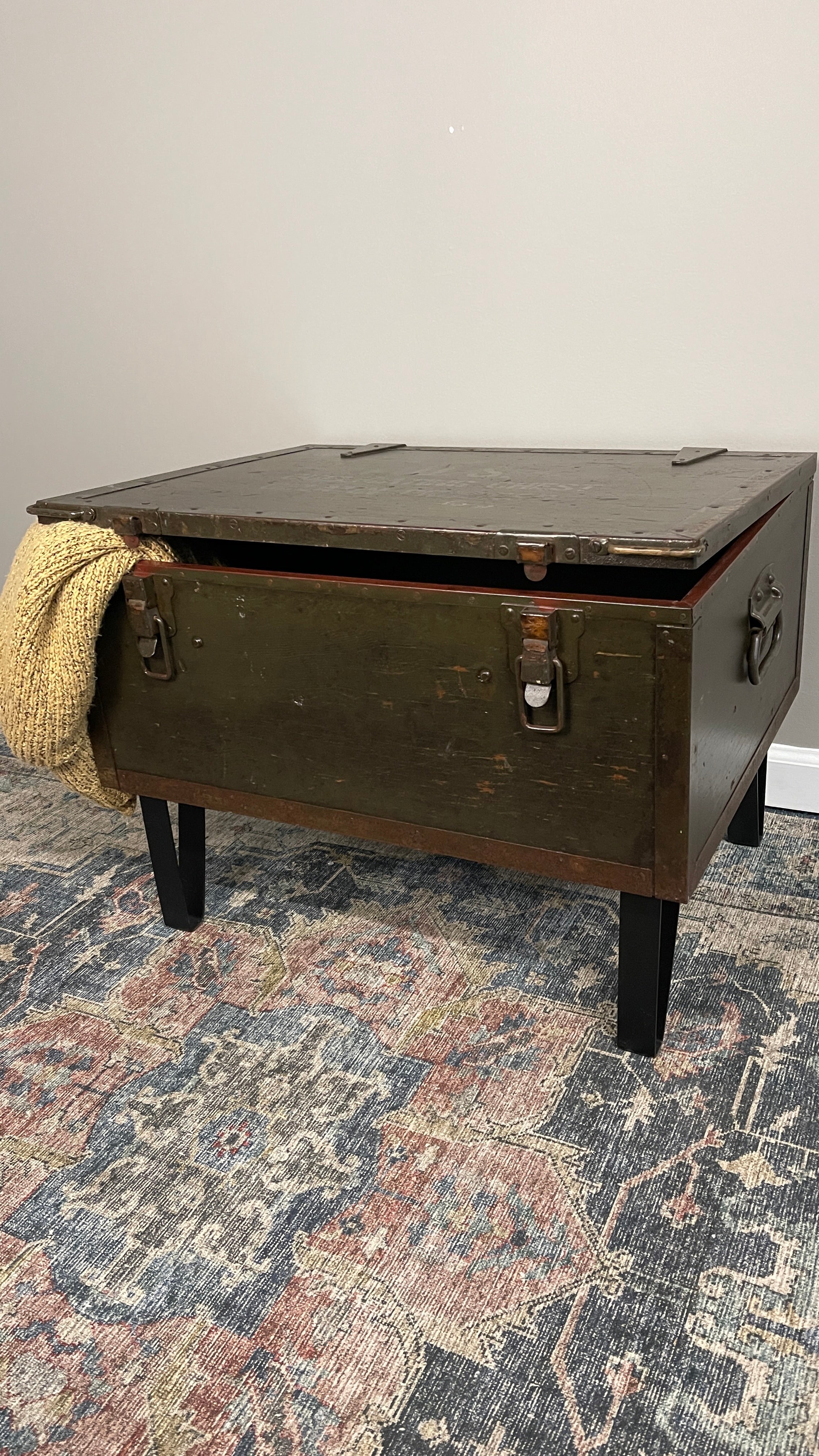 Military Trunk Coffee Table