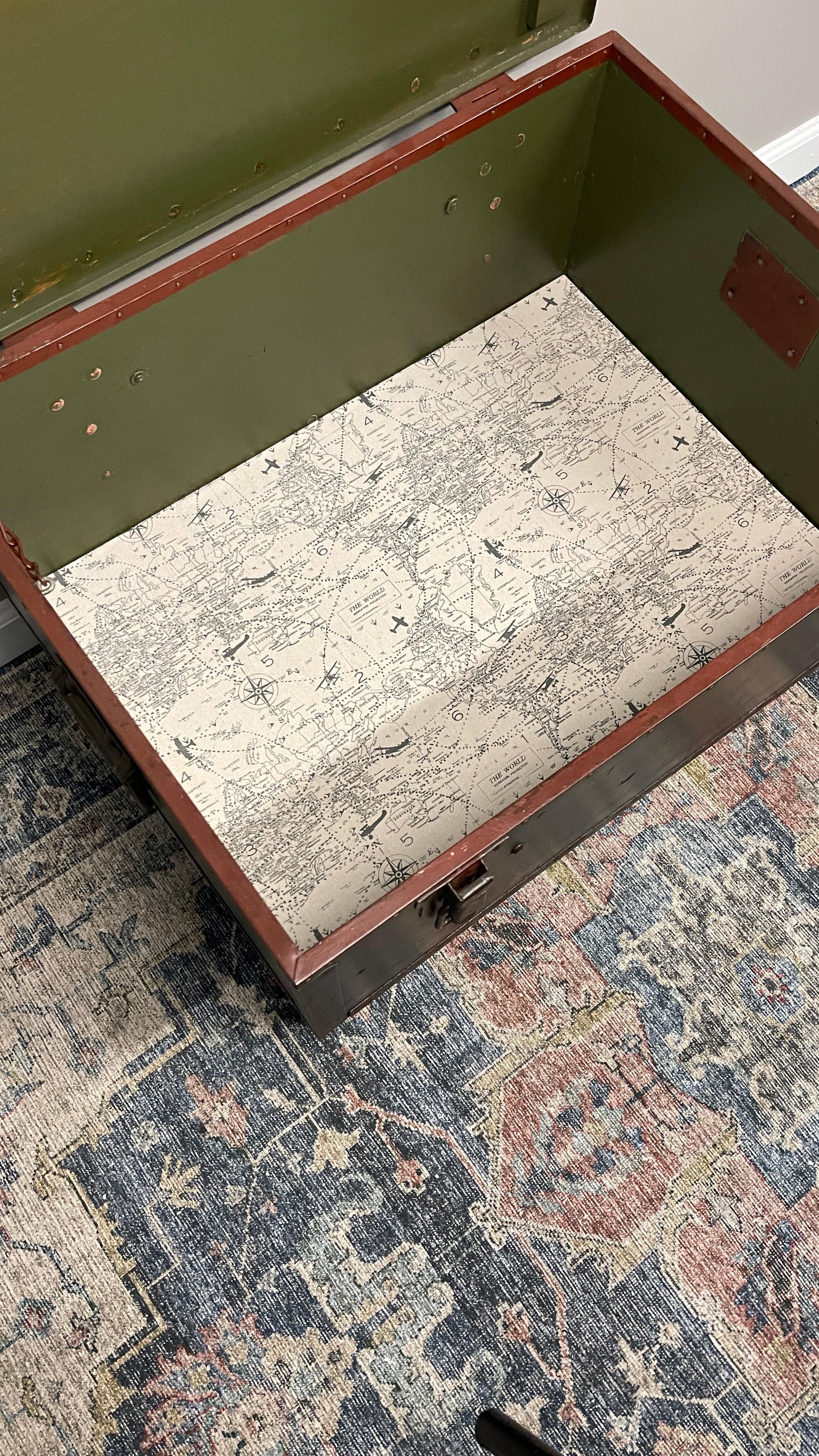 Military Trunk Coffee Table