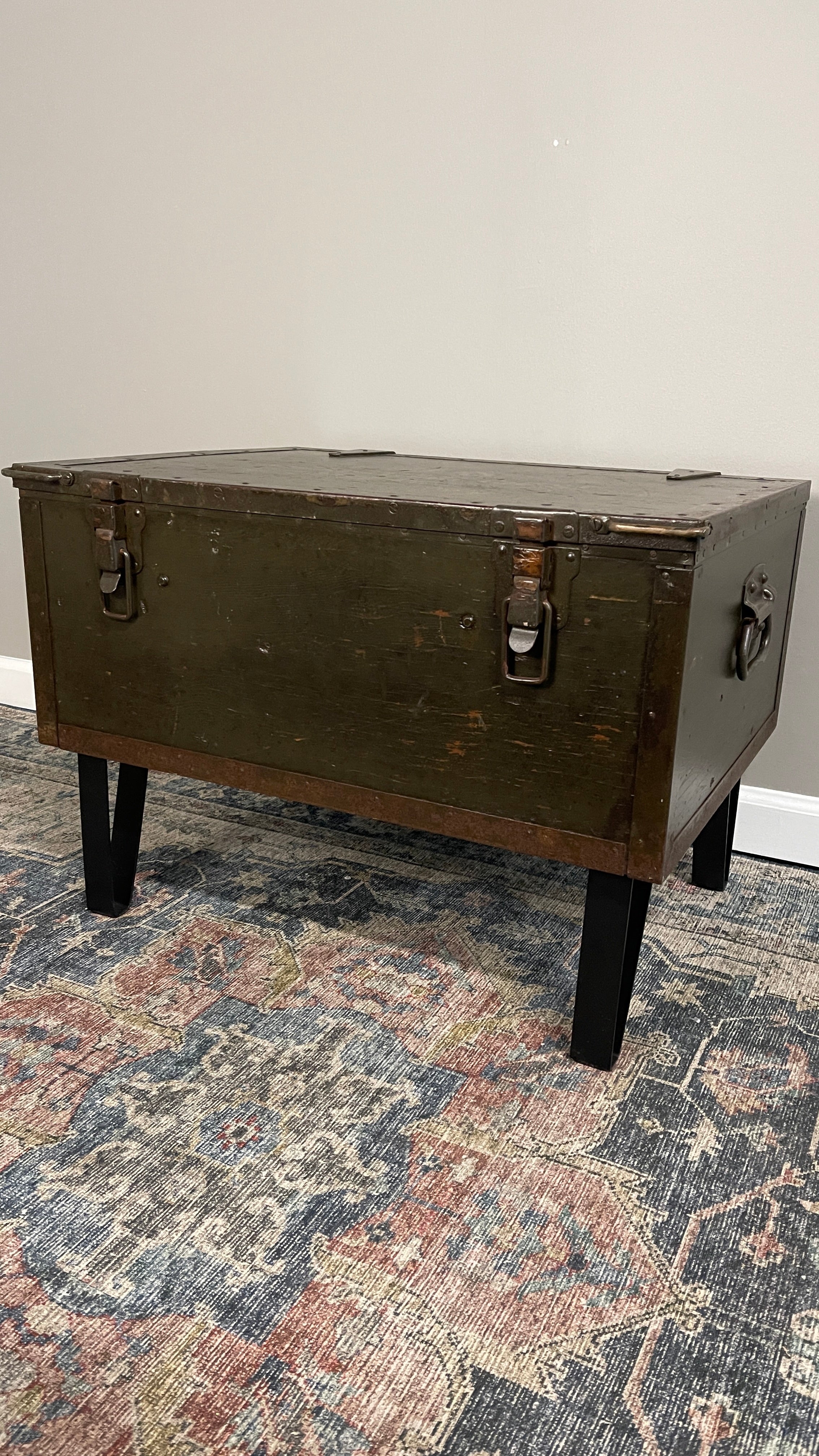 Military Trunk Coffee Table