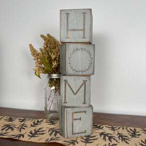 Wood Blocks - Home/Fall