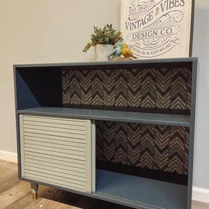 Louvered Sliding Door Cabinet