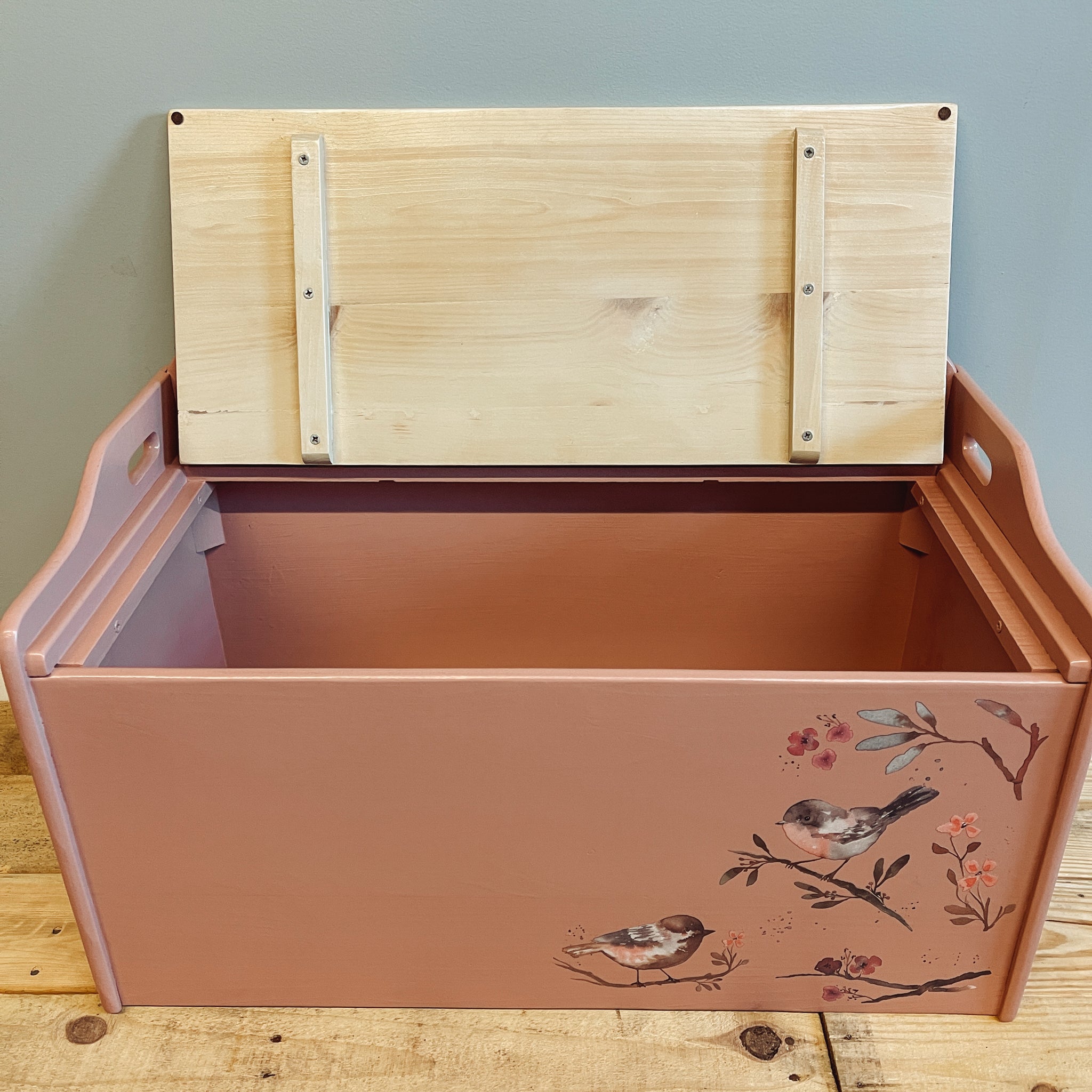 Solid Wood Toy Chest