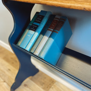 Book Rack End Table