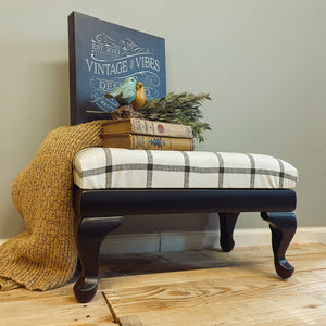 Upholstered Footstool