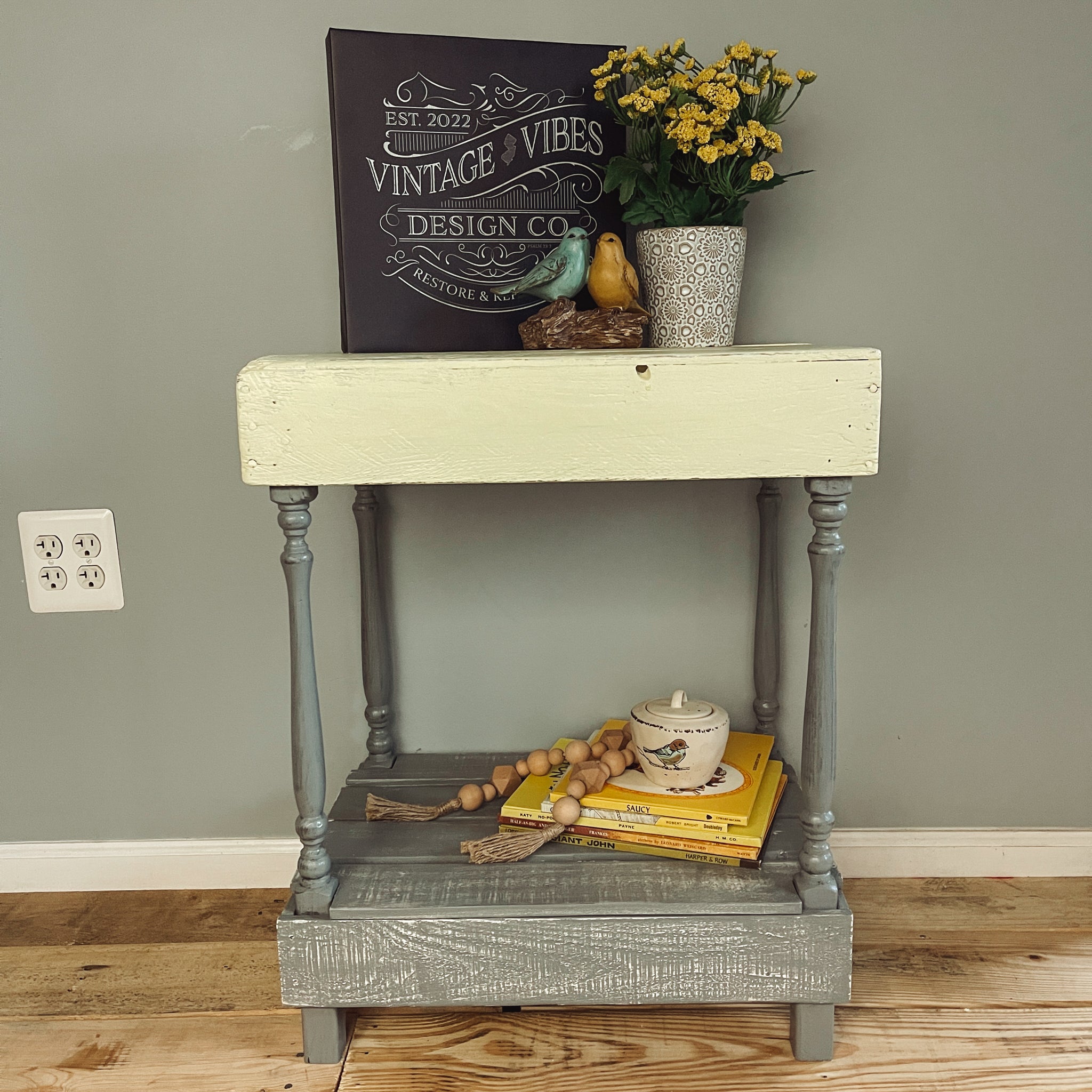 Upcycled Side Table