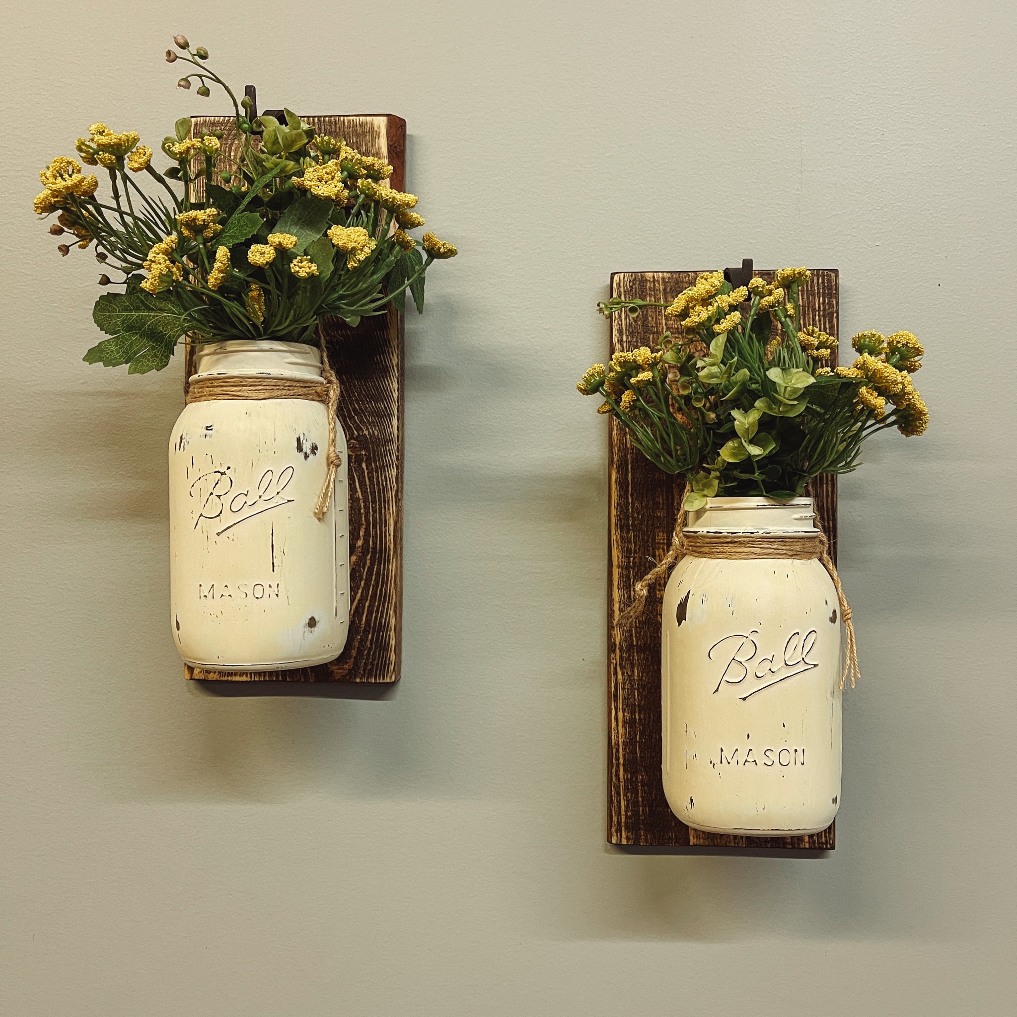 Mason Jar Wall Sconce