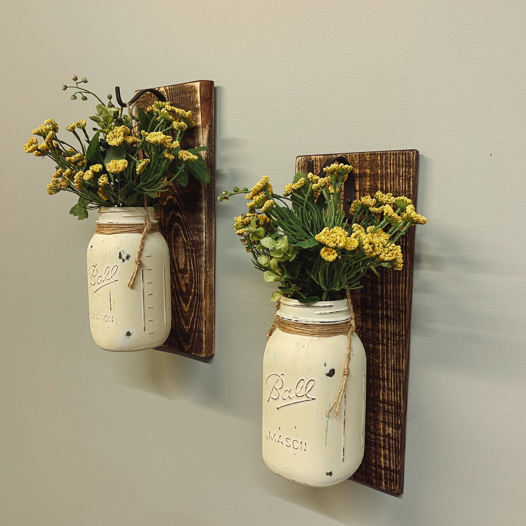 Mason Jar Wall Sconce