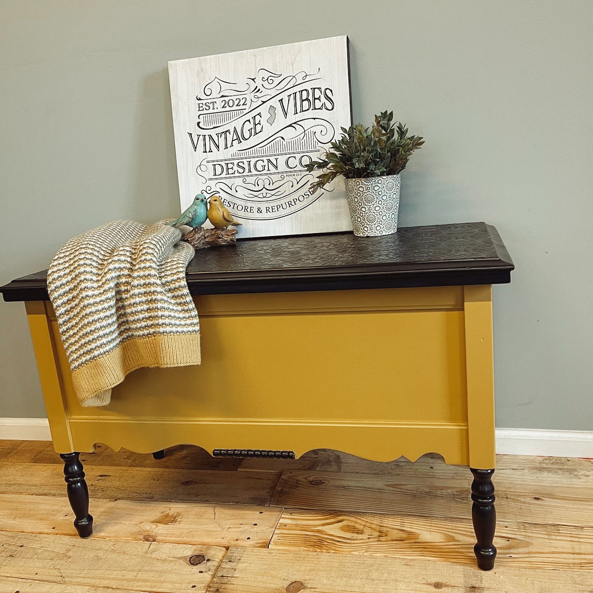 Refinished Antique Cedar Chest