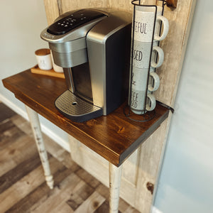 Door Hall Tree/Coffee Bar