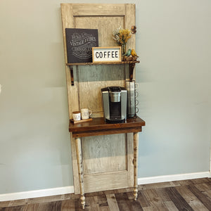 Door Hall Tree/Coffee Bar