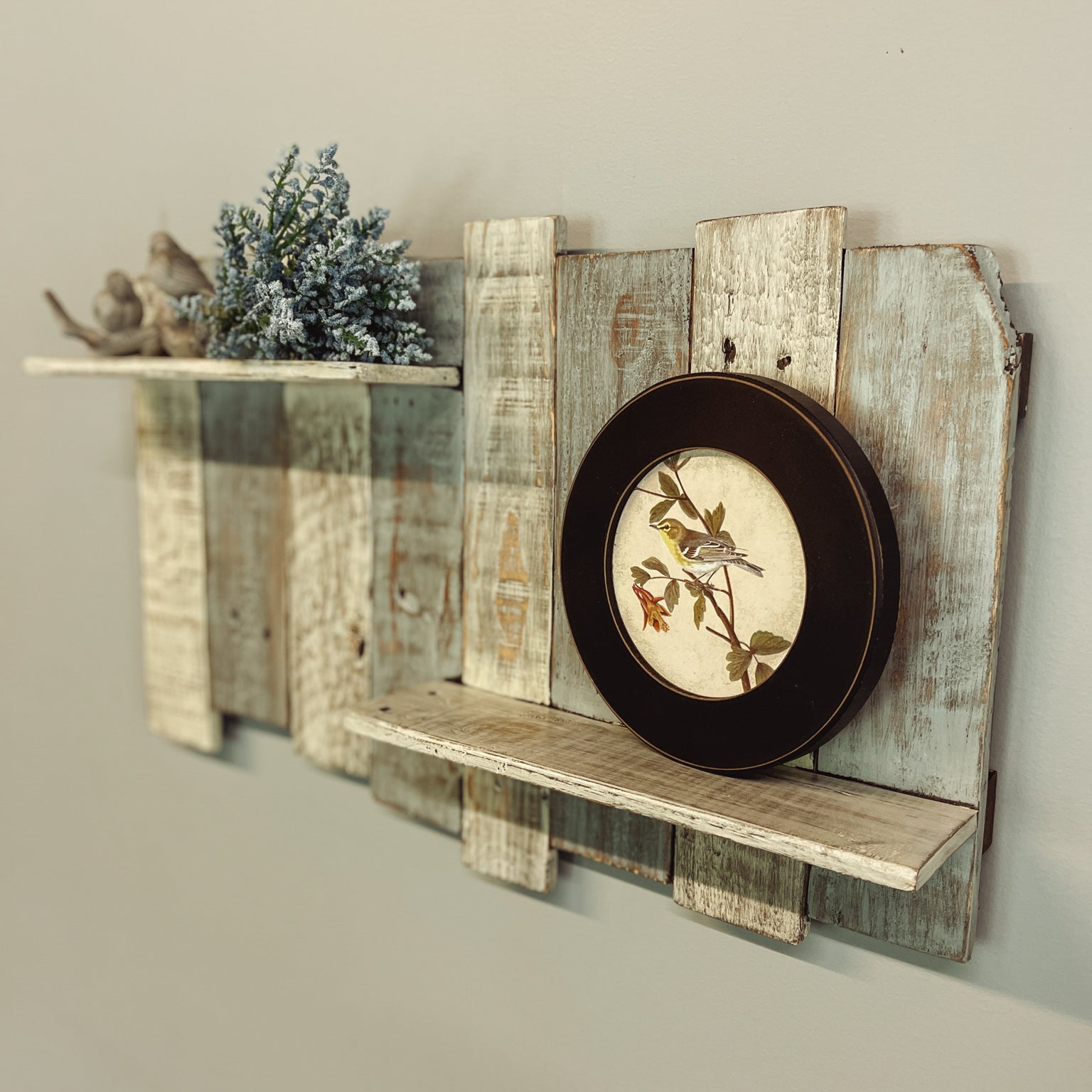 Pallet Wood Decorative Shelf