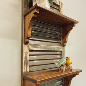 Shutter Wall Shelf