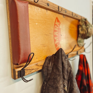 Mechanic’s Creeper Coat Rack - Red