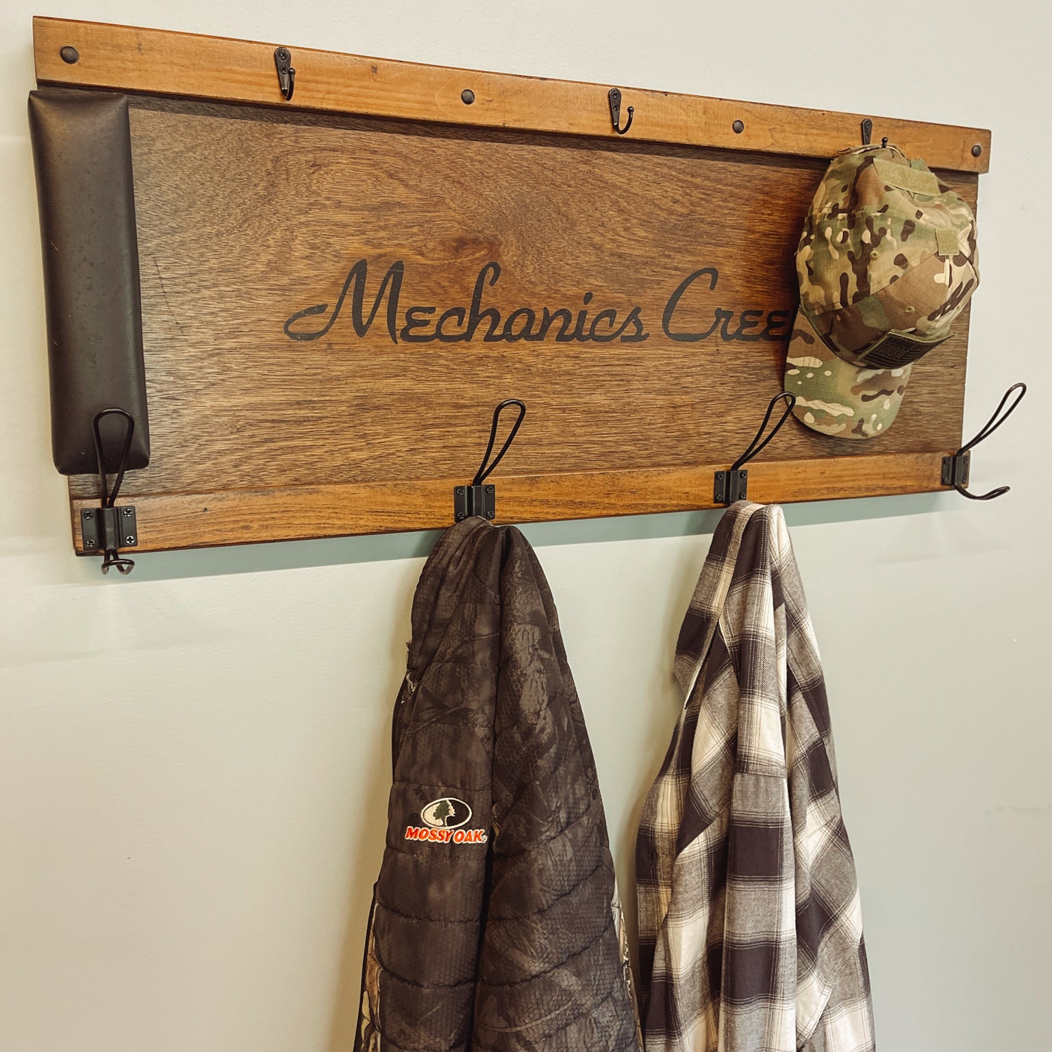 Mechanic’s Creeper Coat Rack - Black