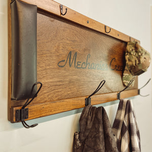 Mechanic’s Creeper Coat Rack - Black