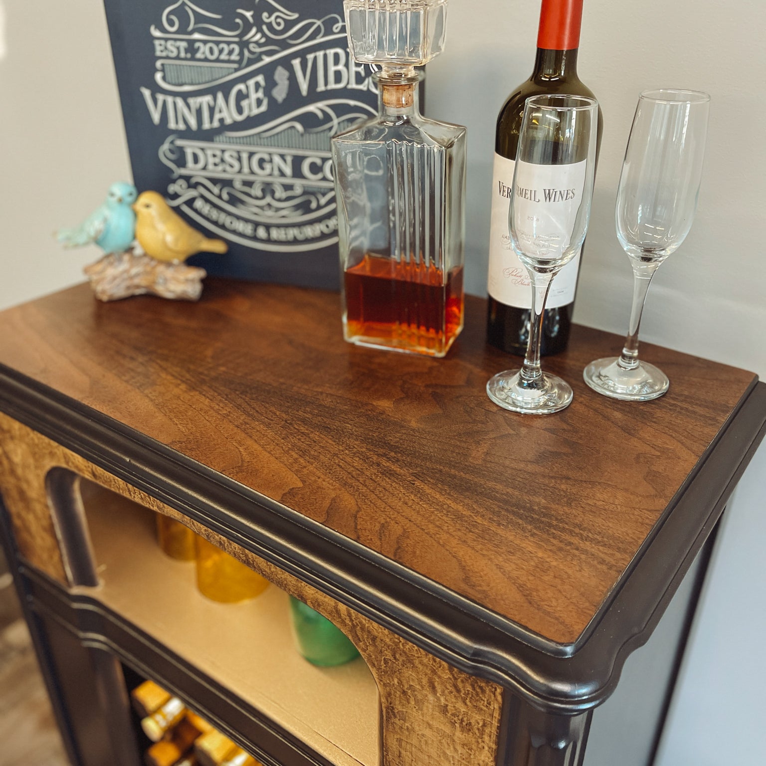 Radio Wine Cabinet