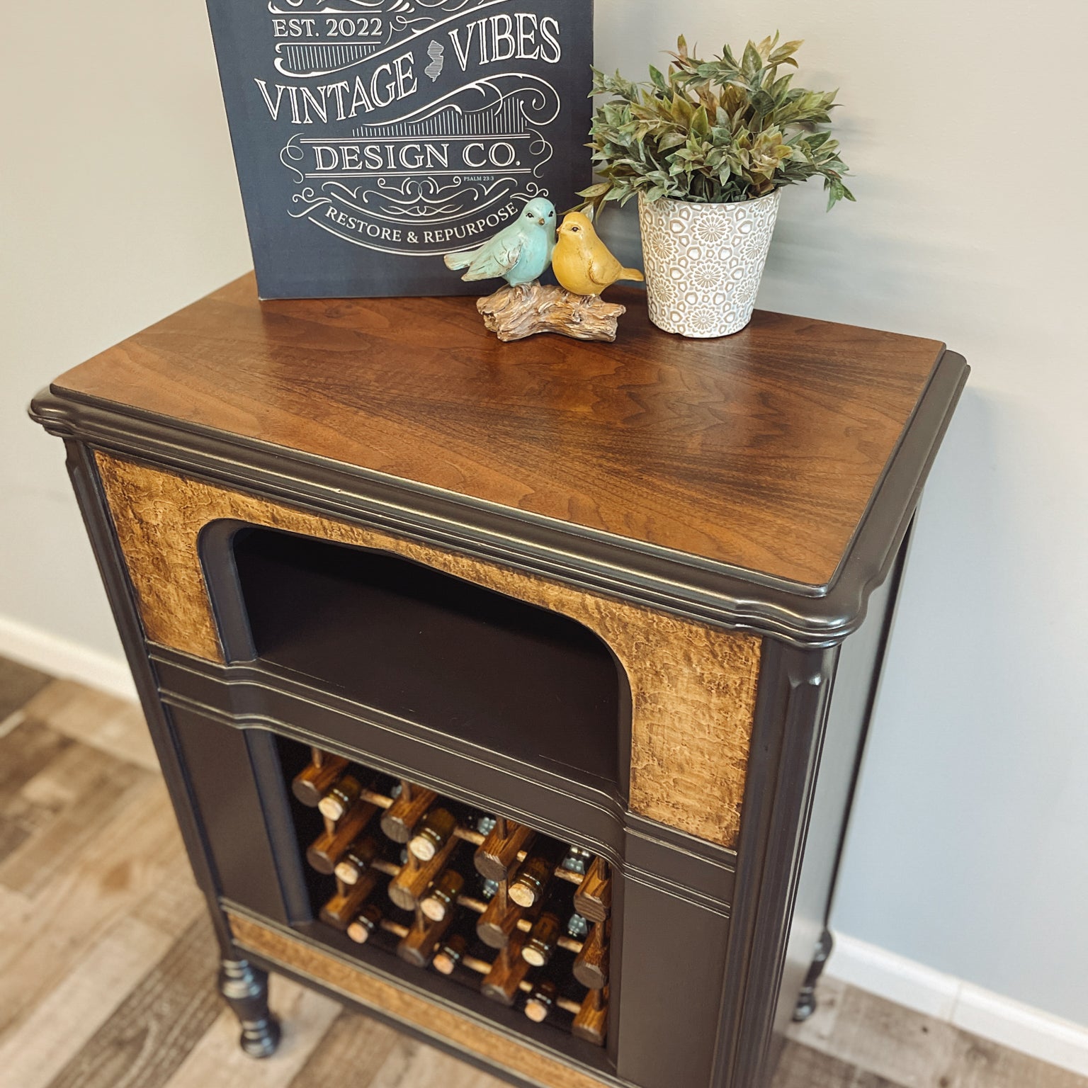 Radio Wine Cabinet