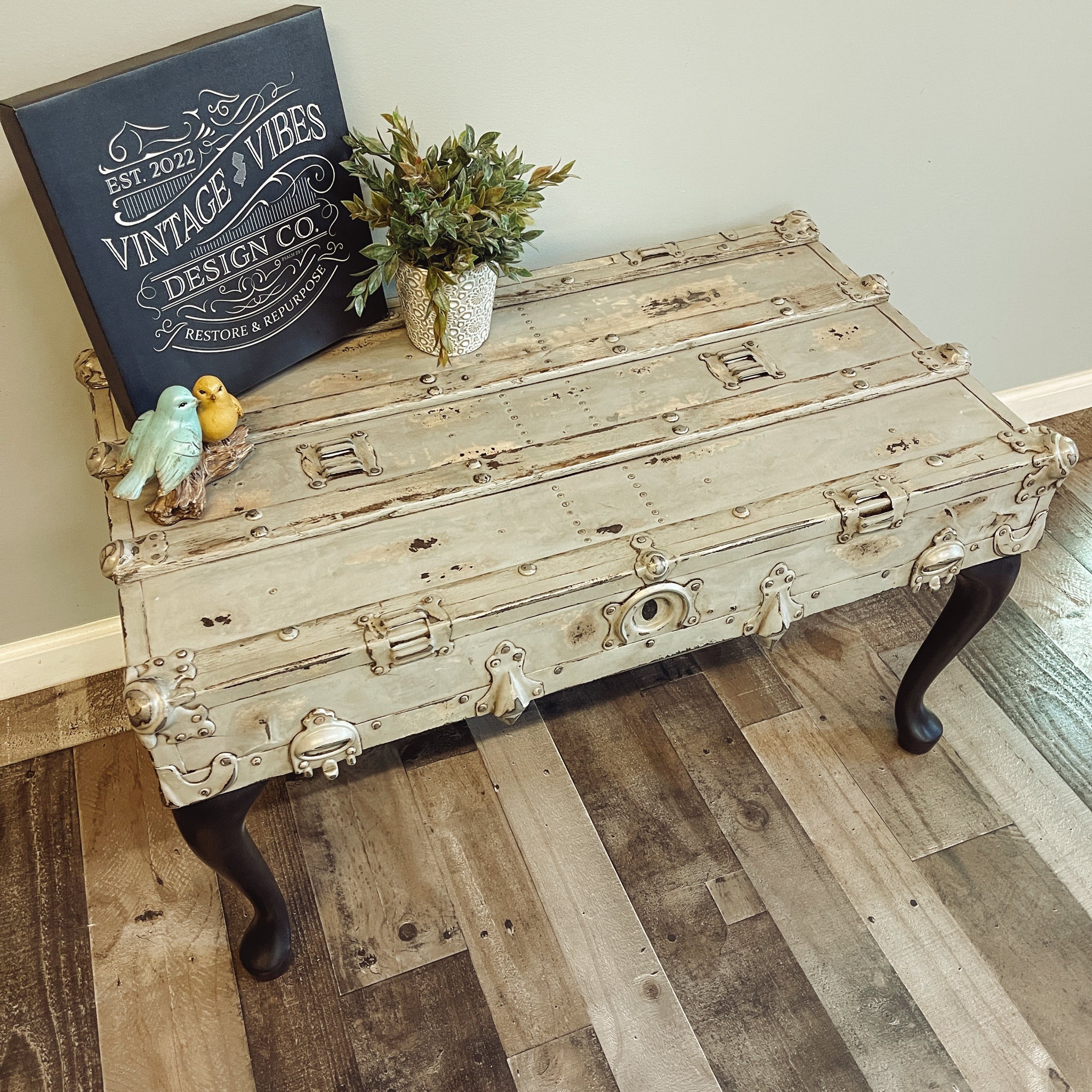 Steamer Trunk Coffee Table