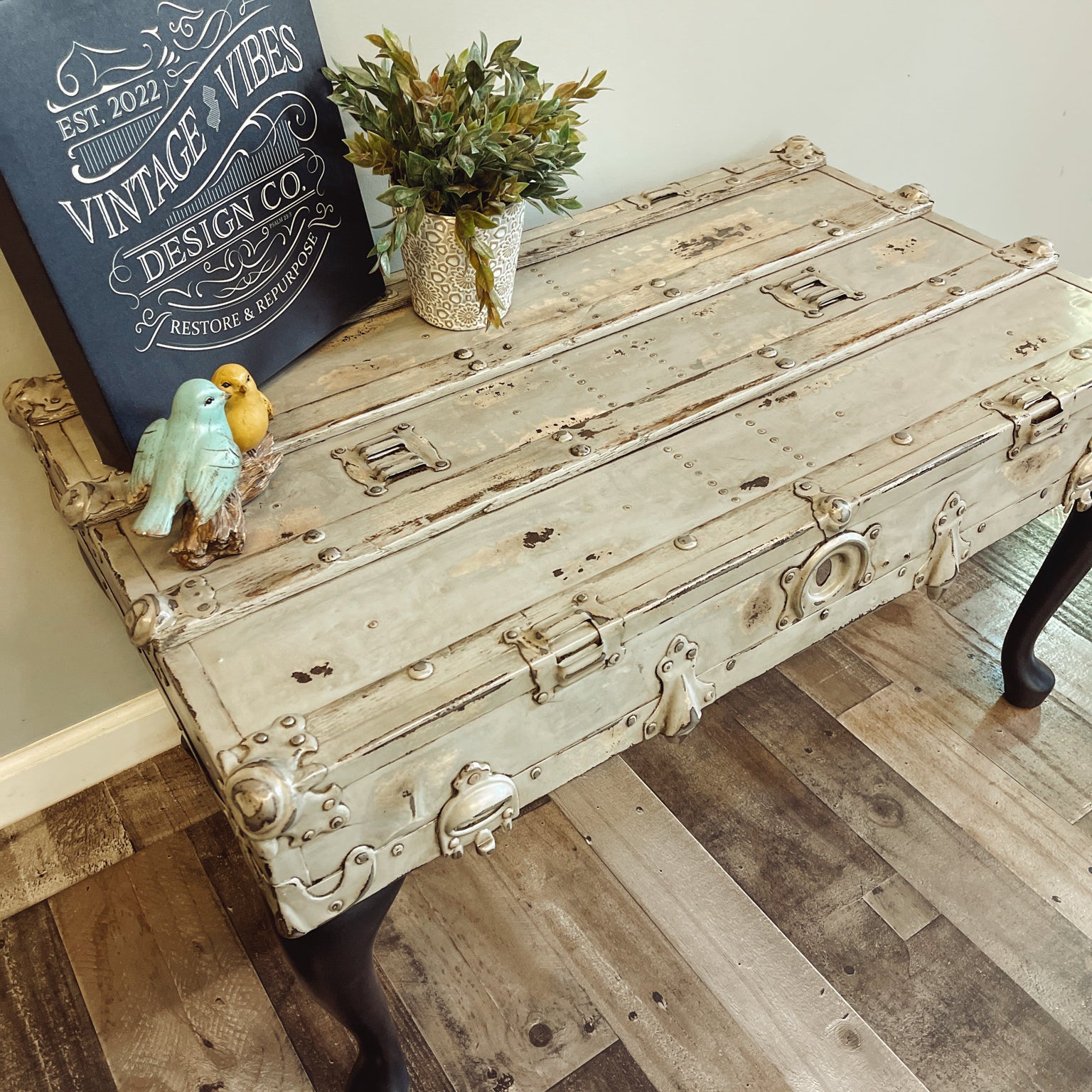 Steamer Trunk Coffee Table