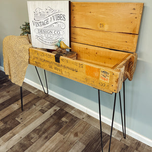 Ammo Crate Console Table