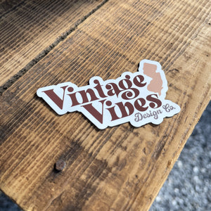 Vintage Vibes Design Magnet