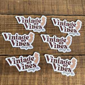 Vintage Vibes Design Magnet